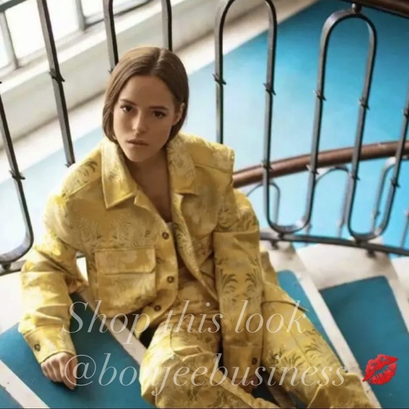 H&M Jacquard Patterned Jacket - Rare Find BNWT - Picture 3 of 8